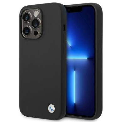 iPhone 14 PRO MAX juoda BMW nugarėlė BMHCP14XSILBK