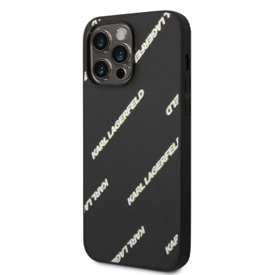 iPhone 14 PRO MAX juoda KARL LAGERFELD nugarėlė KLHCP14XPGMLKFK 2