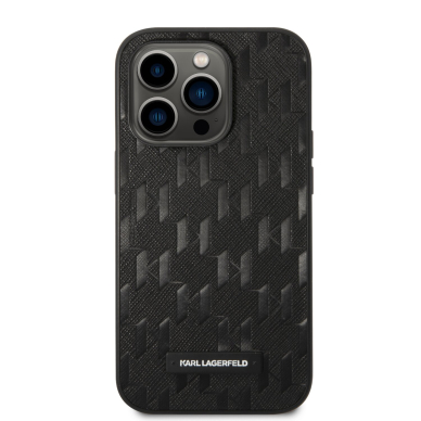 iPhone 14 PRO MAX juoda KARL LAGERFELD nugarėlė KLHCP14XSAKLHPK 2