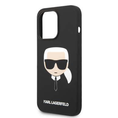 iPhone 14 PRO MAX juoda KARL LAGERFELD nugarėlė KLHCP14XSLKHBK 5