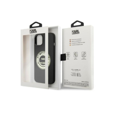 iPhone 14 PRO MAX juoda KARL LAGERFELD nugarėlė KLHCP14XSRSGRCK 2