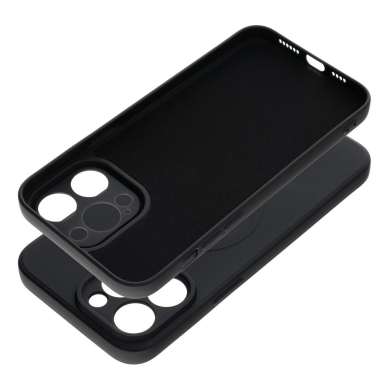 iPhone 14 PRO MAX juoda MagSilicone nugarėlė 2