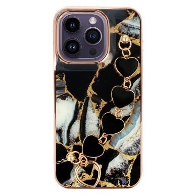 iPhone 14 PRO MAX juoda ROOSEVELT TREND MARBLE nugarėlė design 1 1