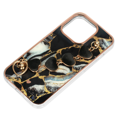 iPhone 14 PRO MAX juoda ROOSEVELT TREND MARBLE nugarėlė design 1 4