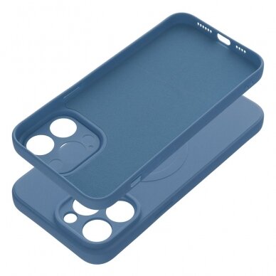 iPhone 14 PRO MAX mėlyna MagSilicone nugarėlė 2