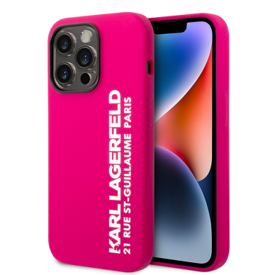 iPhone 14 PRO MAX neo rožinė KARL LAGERFELD nugarėlė KLHCP14XSRSGVTF iPhone 14 PRO MAX neo rožinė KARL LAGERFELD nugarėlė KLHCP14XSRSGVTF