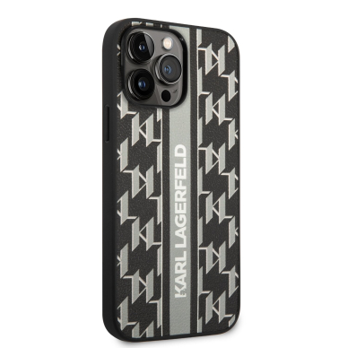 iPhone 14 PRO MAX pilka KARL LAGERFELD nugarėlė KLHCP14XPGKLSKG 4