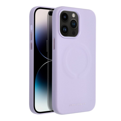 iPhone 14 PRO MAX purple ROAR LEATHER MAG nugarėlė 1