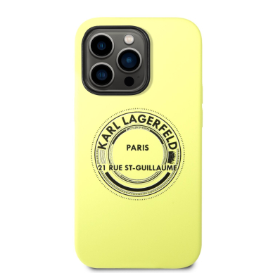 iPhone 14 PRO MAX salotinė KARL LAGERFELD nugarėlė KLHCP14XSRSGRCN 3