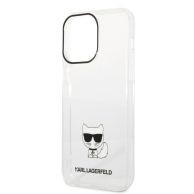 iPhone 14 PRO MAX skaidri KARL LAGERFELD nugarėlė KLHCP14XCTTR 5