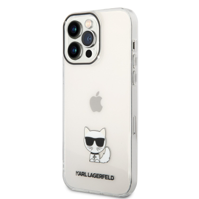 iPhone 14 PRO MAX skaidri KARL LAGERFELD nugarėlė KLHCP14XCTTR 3