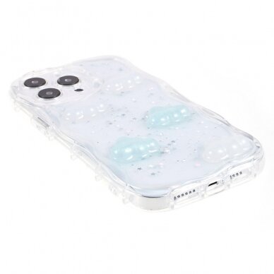 iPhone 14 PRO MAX Tracy nugarėlė Clear 3D Cloud 4