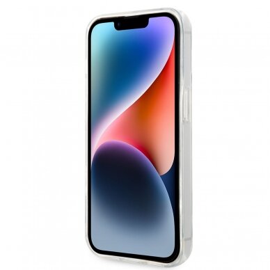 iPhone 14 PRO MAX transparent NFT IML KARL LAGERFELD nugarėlė 1