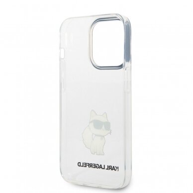 iPhone 14 PRO MAX transparent NFT IML KARL LAGERFELD nugarėlė 6
