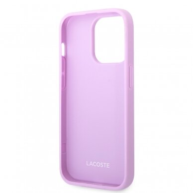 iPhone 14 PRO MAX violetinė LACOSTE nugarėlė LCHCP14XPVCA 6
