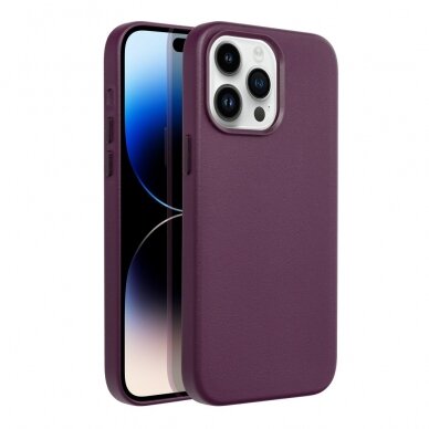 iPhone 14 PRO MAX purple MagLeather nugarėlė 1