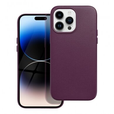 iPhone 14 PRO MAX purple MagLeather nugarėlė