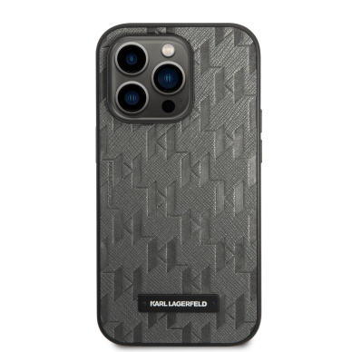 iPhone 14 PRO pilka KARL LAGERFELD nugarėlė KLHCP14LSAKLHPG 3 iPhone 14 PRO pilka KARL LAGERFELD nugarėlė KLHCP14LSAKLHPG 3
