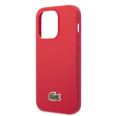 iPhone 14 PRO raudona LACOSTE nugarėlė LCHCP14LPVCR 5