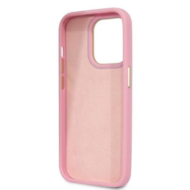 iPhone 14 PRO rožinė GUESS nugarėlė GUHCP14LHGCRHP 3