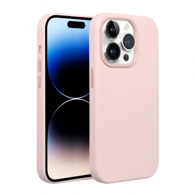 iPhone 14 PRO sand pink MagLeather nugarėlė 3