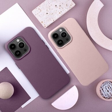 iPhone 14 PRO sand pink MagLeather nugarėlė 10