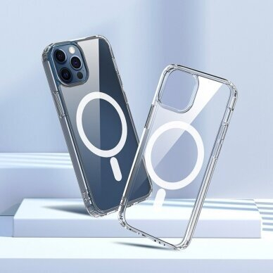 iPhone 14 PRO skaidri PURE CLEAR MAGNETIC Devia nugarėlė 1