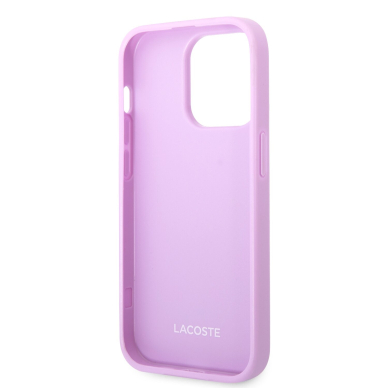 iPhone 14 PRO violetinė LACOSTE nugarėlė LCHCP14LPVCA 6