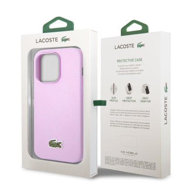 iPhone 14 PRO violetinė LACOSTE nugarėlė LCHCP14LPVCA 7