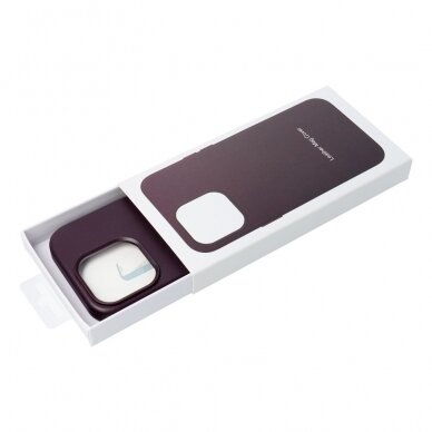 iPhone 14 purple MagLeather nugarėlė 11