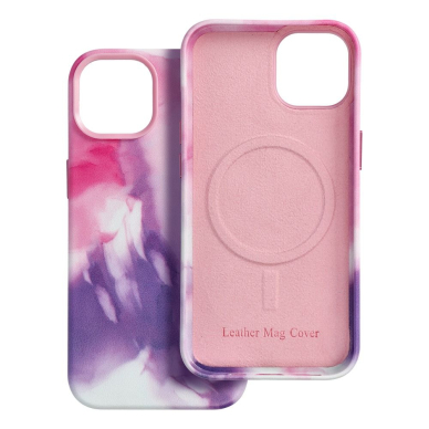 iPhone 14 purple splash MagLeather nugarėlė 6