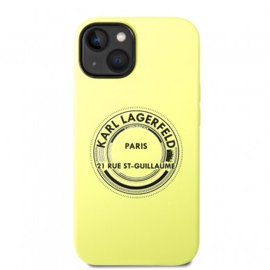 iPhone 14/13 salotinė KARL LAGERFELD nugarėlė KLHCP14SSRSGRCN 2