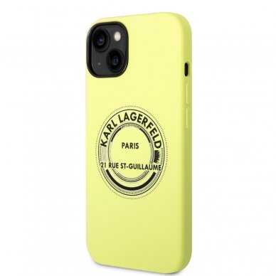 iPhone 14/13 salotinė KARL LAGERFELD nugarėlė KLHCP14SSRSGRCN 3