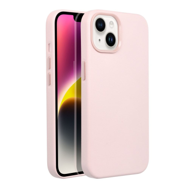 iPhone 14 sand pink MagLeather nugarėlė 1