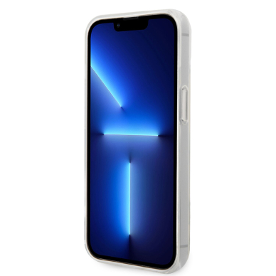iPhone 14/13 skaidri KARL LAGERFELD nugarėlė KLHCP14SCFNRC 1