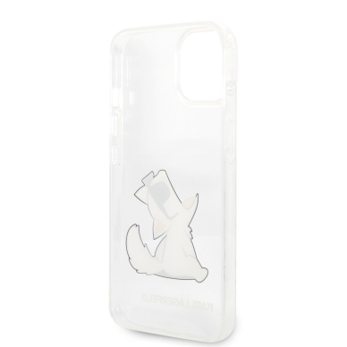 iPhone 14/13 skaidri KARL LAGERFELD nugarėlė KLHCP14SCFNRC 6