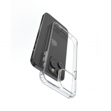 iPhone 14 skaidri Shark4 Devia nugarėlė 3