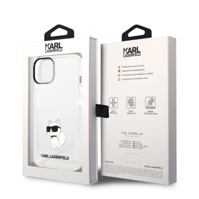 iPhone 14/13 transparent NFT IML KARL LAGERFELD nugarėlė 7