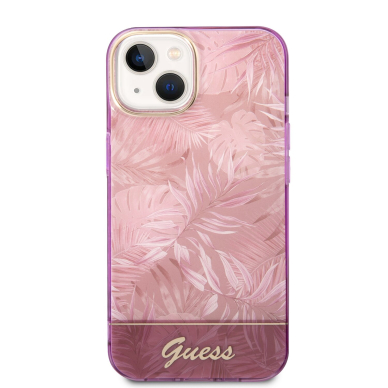 iPhone 14/13 violetinė GUESS nugarėlė GUHCP14SHGJGHP 3