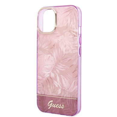 iPhone 14/13 violetinė GUESS nugarėlė GUHCP14SHGJGHP 5