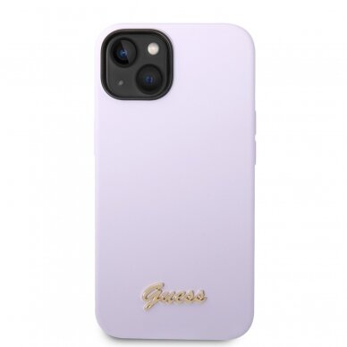 iPhone 14/13 violetinė GUESS nugarėlė GUHCP14SSLSMU 2