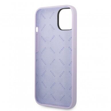 iPhone 14/13 violetinė GUESS nugarėlė GUHCP14SSLSMU 6