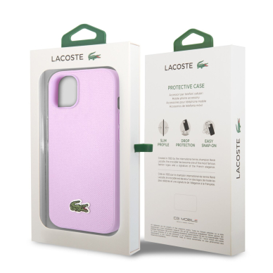 iPhone 14 / 13 violetinė LACOSTE nugarėlė LCHCP14SPVCA 7