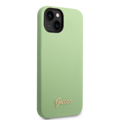 iPhone 14/13 žalia GUESS nugarėlė GUHCP14SSLSMN 4