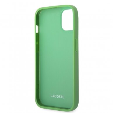 iPhone 14 / 13 žalia LACOSTE nugarėlė LCHCP14SPVCN 6
