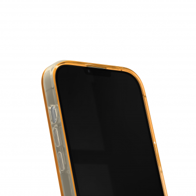 iPhone 14/13 iDeal Of Sweden Clear MagSafe nugarėlė Orange Spritz 2