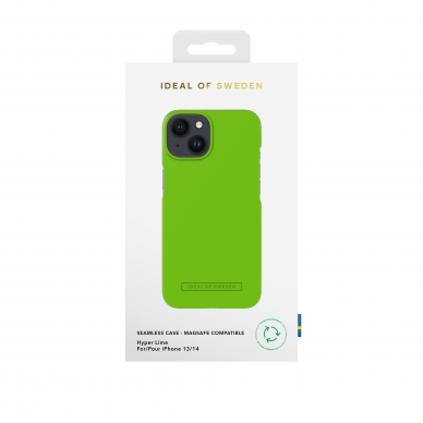 iPhone 14/13 iDeal Of Sweden MagSafe nugarėlė Hyper Lime 1