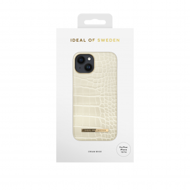 iPhone 14/13 iDeal Of Sweden nugarėlė Cream Beige 1