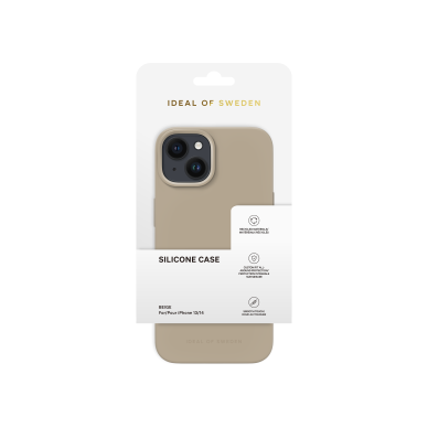 iPhone 13 / 14 / 15 iDeal Of Sweden nugarėlė MagSafe Silicone Beige 1