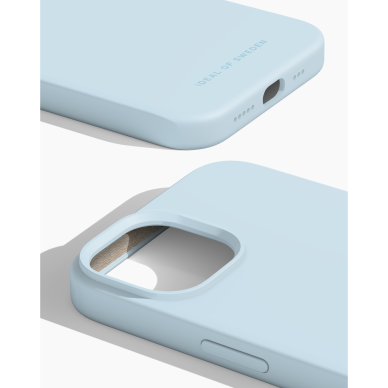 iPhone 15 / 14 / 13 iDeal Of Sweden nugarėlė MagSafe Silicone Light Blue 1